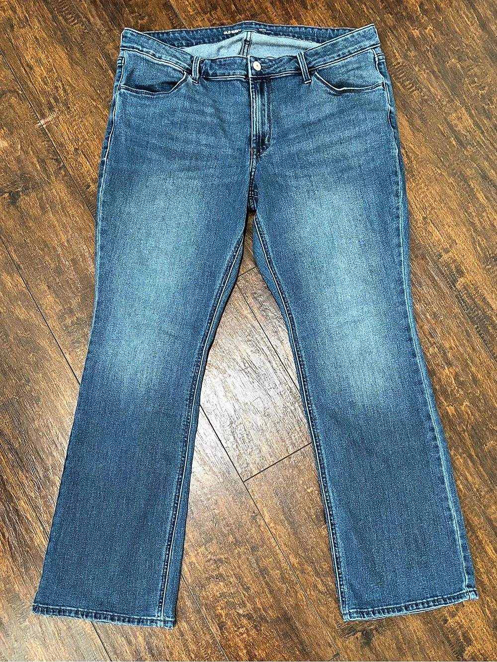 Old Navy WOW Boot-Cut Women's Boot-Cut Jeans Blue Waist 16 Like New